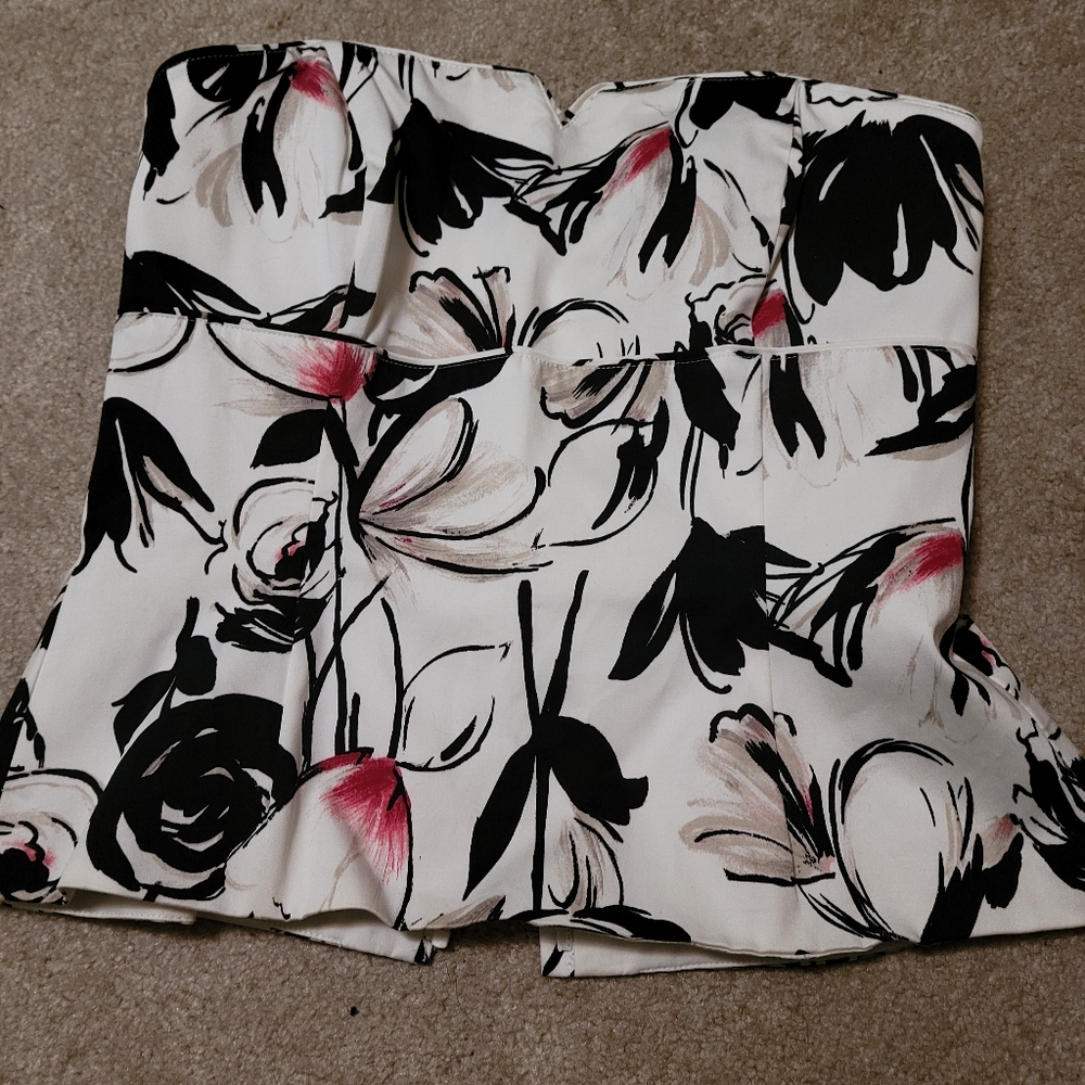 White House Black Market corset top